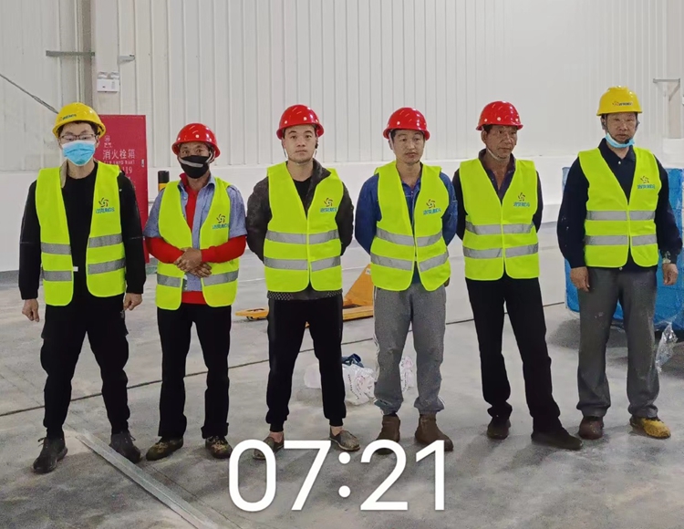 Xinjiang Alaer Jutianhong Fruit Industry 6400m² Agricultural Product  Fruits and Vegetables Cold Storage Distribution Center Construction Project
