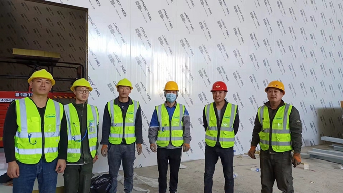 Urumqi 15,000m³ Supermarket Food Cold Storage and Distribution Center Project