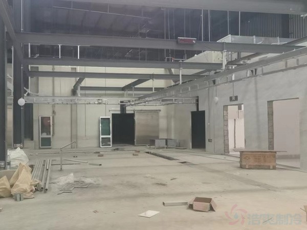 Guangxi Dahu Starting Point Livestock 2000m³ Poultry & Meat Slaughtering Processing Cold Chain Center Cold Storage Project